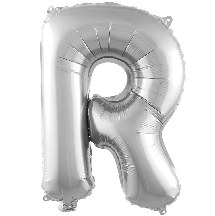 Folyo Balon Gümüş R 16 İnç 36 Cm